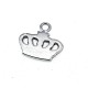 23 x 21 mm Crown Shaped Zipper Pullers E 736