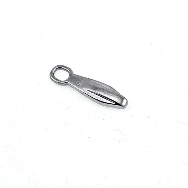 24 x 5 mm Drop-shaped zipper pull E 850