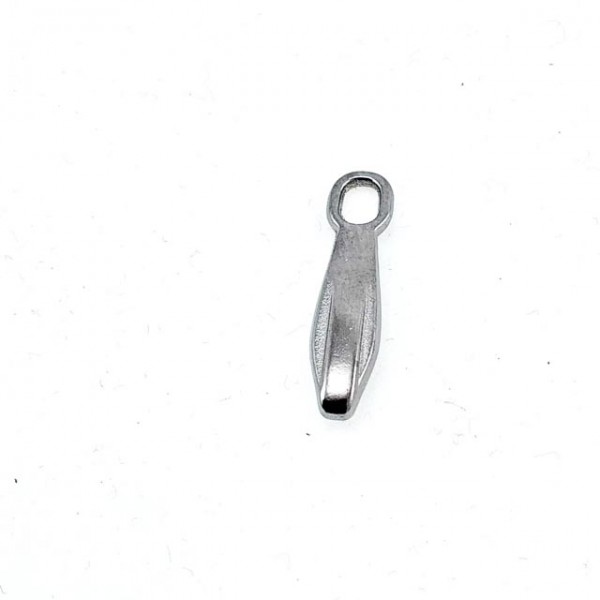 24 x 5 mm Drop-shaped zipper pull E 850