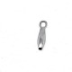 24 x 5 mm Drop-shaped zipper pull E 850