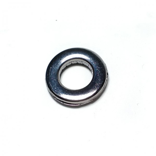 Oval Eyelet zinc alloy metal production diameter 15 mm E 1769