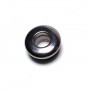 Oval zinc alloy eyelet with diameter 16 mm E 1781