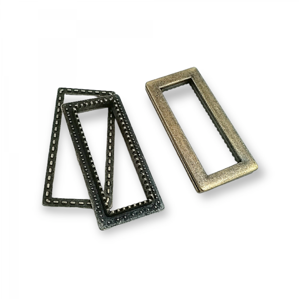 Eyelet zinc alloy frame shape 50 x 24 mm E 1983