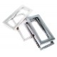 Eyelet zinc alloy frame shape 50 x 24 mm E 1983