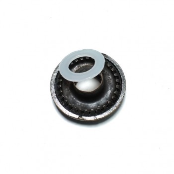 Oval eyelet zinc alloy metal production diameter 24 mm E399