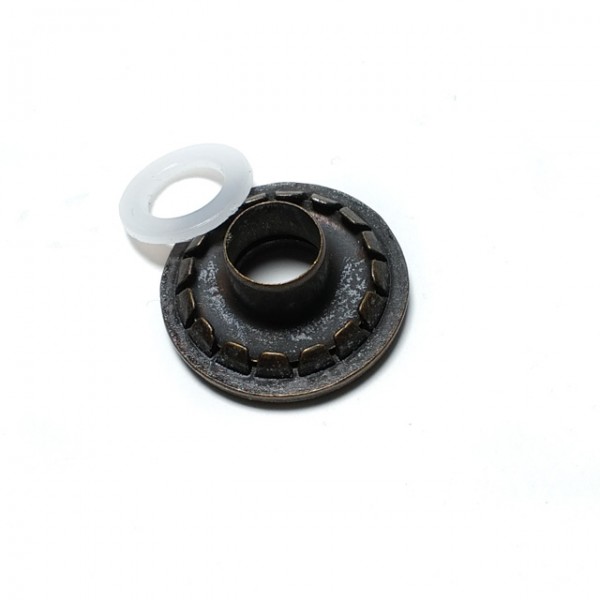Oval Eyelet zinc alloy metal production diameter 25 mm E 528