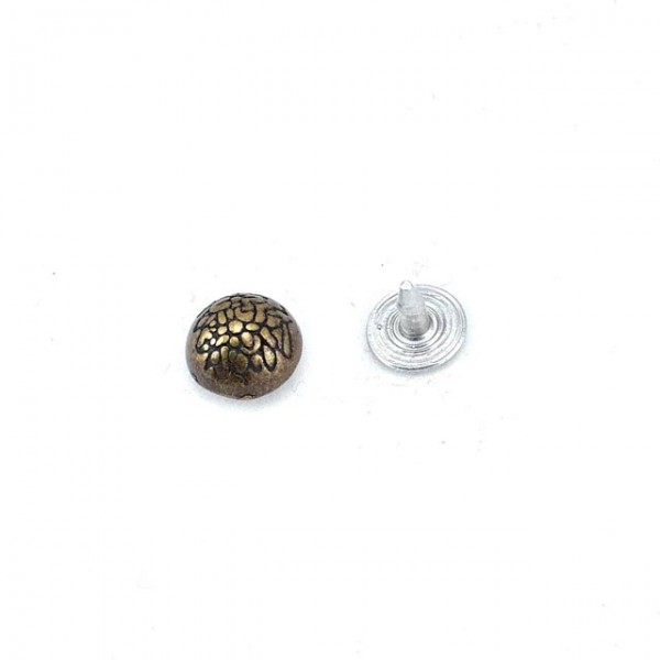 Patterned zamak rivet - rivet 10 mm 16 length E 1195