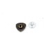 Rivet stylish shield shape 12x12 mm E 1212