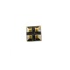 Rivet 3D Cube Pattern 13x13 mm E 1219