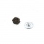 8x8 mm Hexagonal dot pattern rivet - rivet E 1269