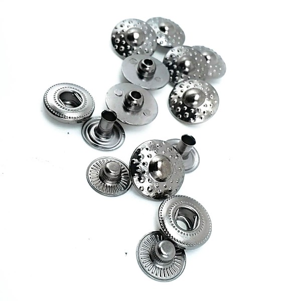 Desenli zamak perçin - rivet 13 mm 20 boy E 610 Desenli zamak perçin - rivet 13 mm 20 boy E 610