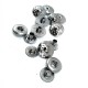 Desenli zamak perçin - rivet 13 mm 20 boy E 610 Desenli zamak perçin - rivet 13 mm 20 boy E 610