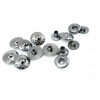 13 mm 20 boy  Desenli zamak perçin - rivet E 610