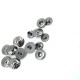 Zinc alloy with rivets - rivet 13 mm 20 length E 610