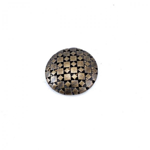 27 mm 16 L Rivet With Geometric Pattern E 919