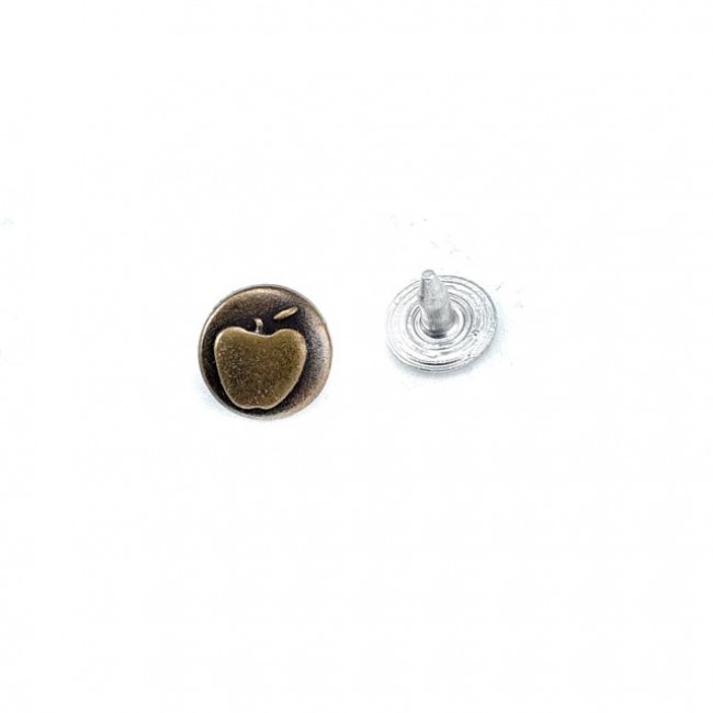 Perçin - rivet elma logolu 10 mm 16 boy E 932 Perçin - rivet elma logolu 10 mm 16 boy E 932