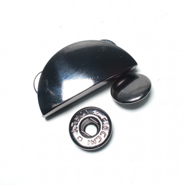 Yarım ay çift parça çıtçıt düğme çap 32 mm Е 1568 Yarım ay çift parça çıtçıt düğme çap 32 mm Е 1568