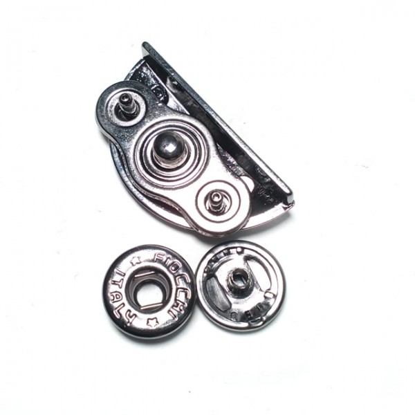 Half moon double track studs button diameter 32 mm Е 1568