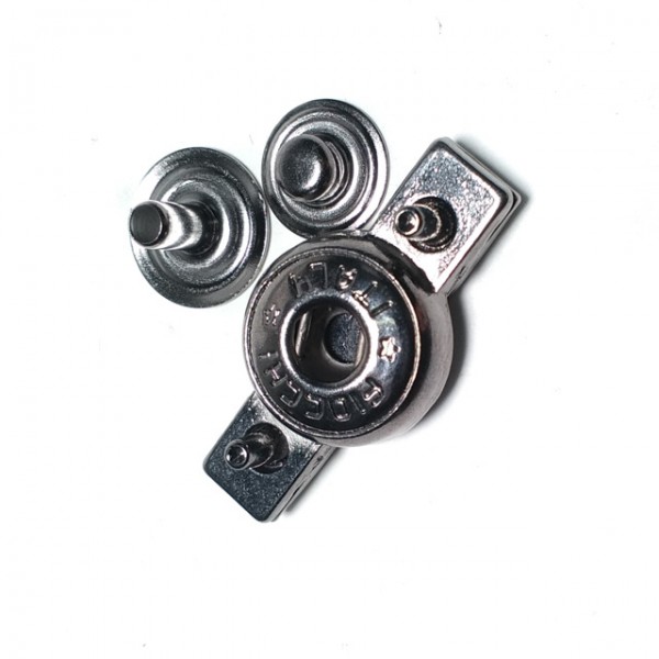 Rod shape double track snap button 30 x 7 mm Е 1733