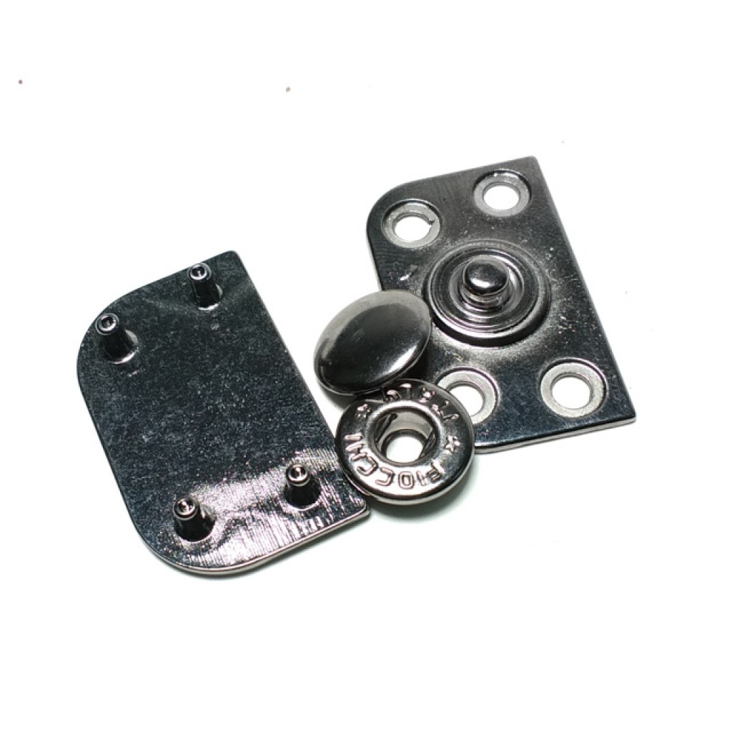 Snap Button Half Square Shape | Istanbul Snap Button Manufacturing