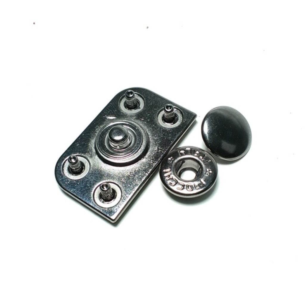 Snap Button Half Square Shape | Istanbul Snap Button Manufacturing