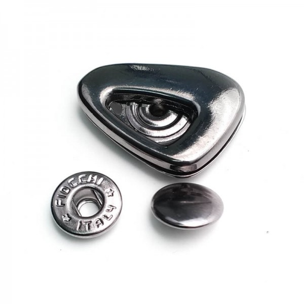 Double track oval snap button 28 mm E 1925