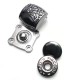 Snap button metal double parts 18 x 25 mm E 1978