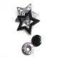 25 mm Coat Snap Star Shape Snap Button Е 1985