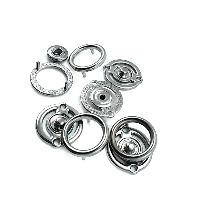 Halka Şekil 22 mm Çıtçıt Düğme Е 2160 Halka Şekil 22 mm Çıtçıt Düğme Е 2160