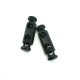 Metal cord lock with double holes 24 mm E 1365