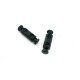 Metal cord lock with double holes 24 mm E 1365