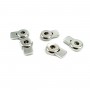 16mm Cord Lock Stopper Single Hole Metal E 2178