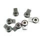 16mm Metal Single Hole Stopper E 2178