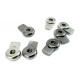 16mm Metal Single Hole Stopper E 2178