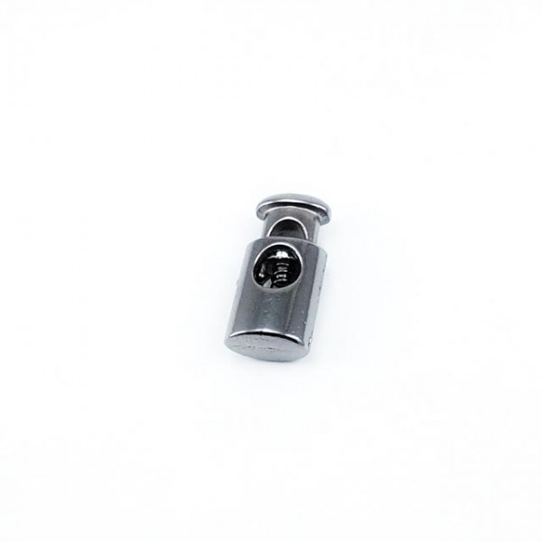 2 cm  Metal Tek Delikli Stoper - Kordon Kilidi E 299