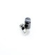 Metal stopper single hole 17 mm diameter 6 mm E 343