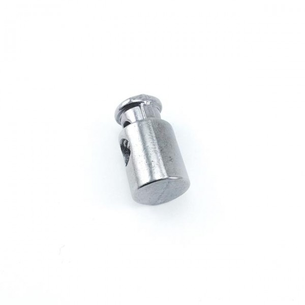 Metal stopper single hole 17 mm diameter 6 mm E 343