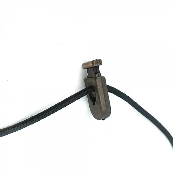 Cord lock with one hole 27 mm E 696