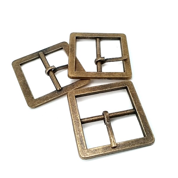 Square tongue buckle 30 mm E 106