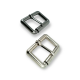 Rectangular metal buckle textile accessory - zinc buckle - 28 mm E 1355