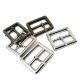 Metal buckle rectangular belt and adjustment buckle 22 mm E 1588