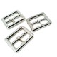 Metal buckle rectangular belt and adjustment buckle 22 mm E 1588