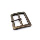 Metal buckle with rectangular belt buckle 34 mm E 1625