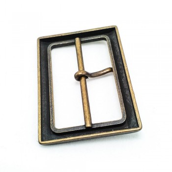 50 mm Center Bar Zinc Buckle  - Zinc Alloy E 482