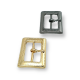 20 mm Center Bar Buckle  Edge Patterned E 484