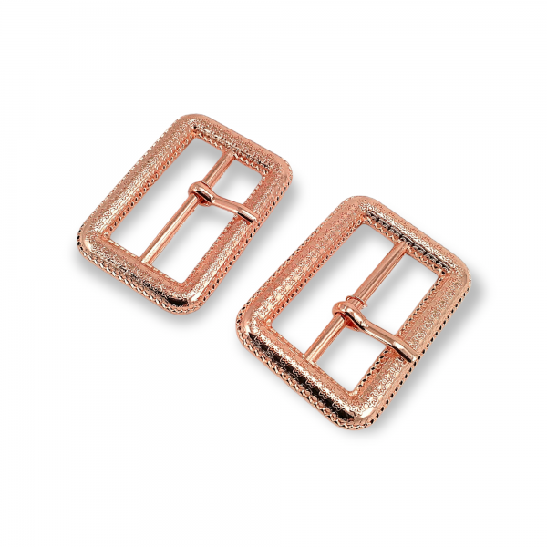 Metal buckle rectangular Center Bar Buckle 30 mm E 569