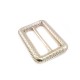 Metal buckle rectangular Center Bar Buckle 30 mm E 569