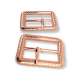 Metal buckle rectangular Center Bar Buckle 30 mm E 569