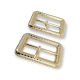 Metal buckle rectangular Center Bar Buckle 30 mm E 569