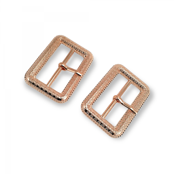 Metal buckle rectangular Center Bar Buckle 30 mm E 569